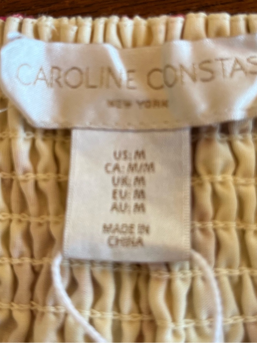 CAROLINE CONSTAS Linen Scalloped 2 Piece Skirt Set ( Farm Rio Tiles) - Picture 7 of 7